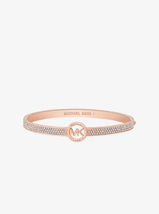 Pavé Logo Bangle