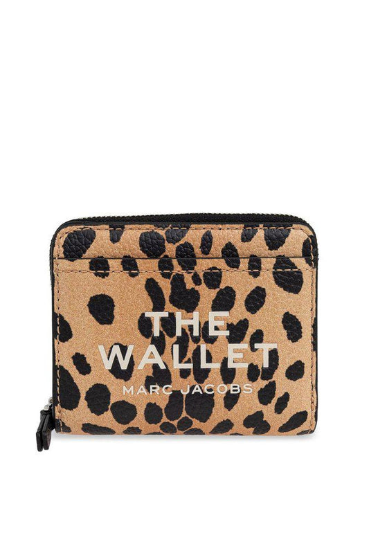 Marc Jacobs The Cheetah Logo Detailed Mini Wallet