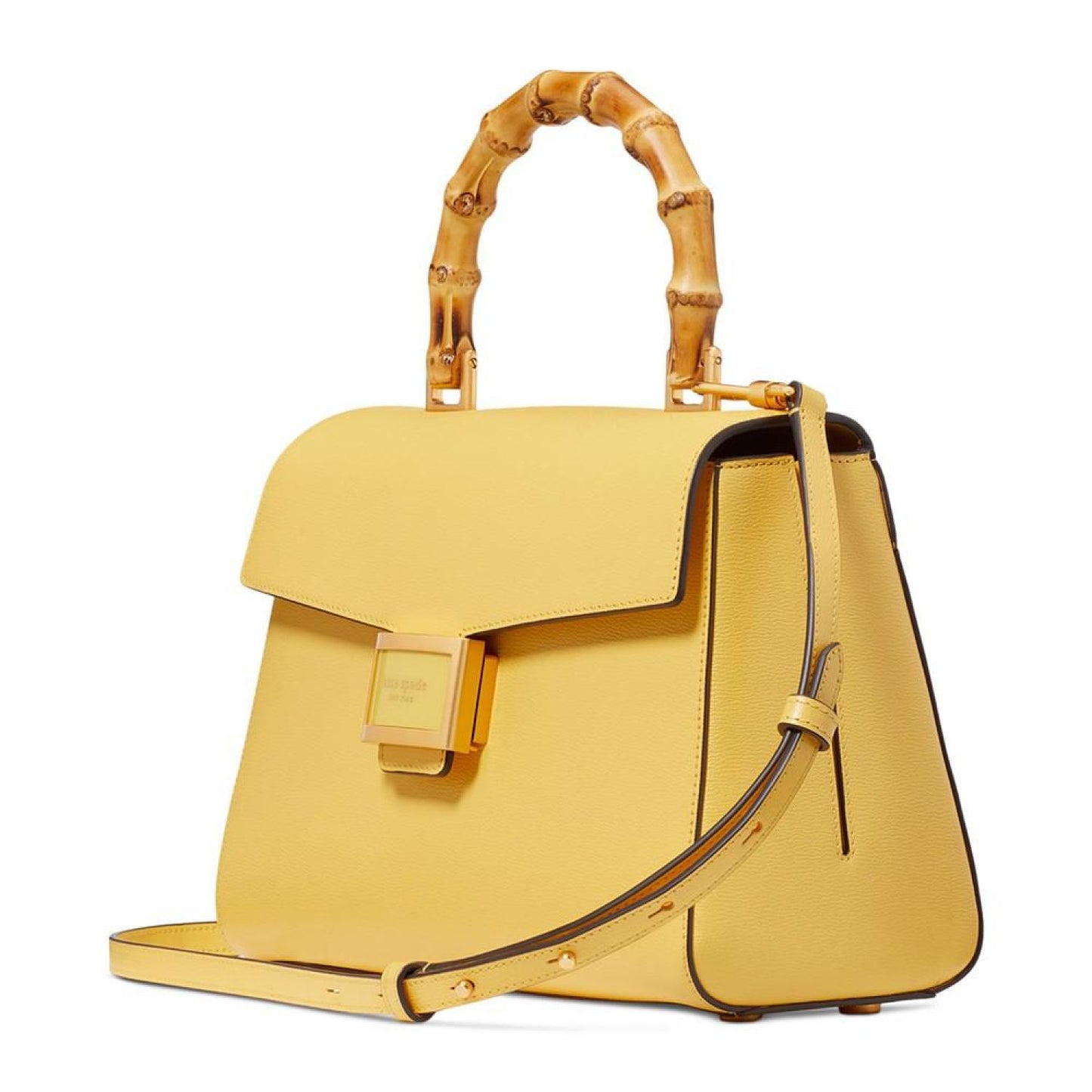 Katy Textured Leather Small Top Handle Bag
