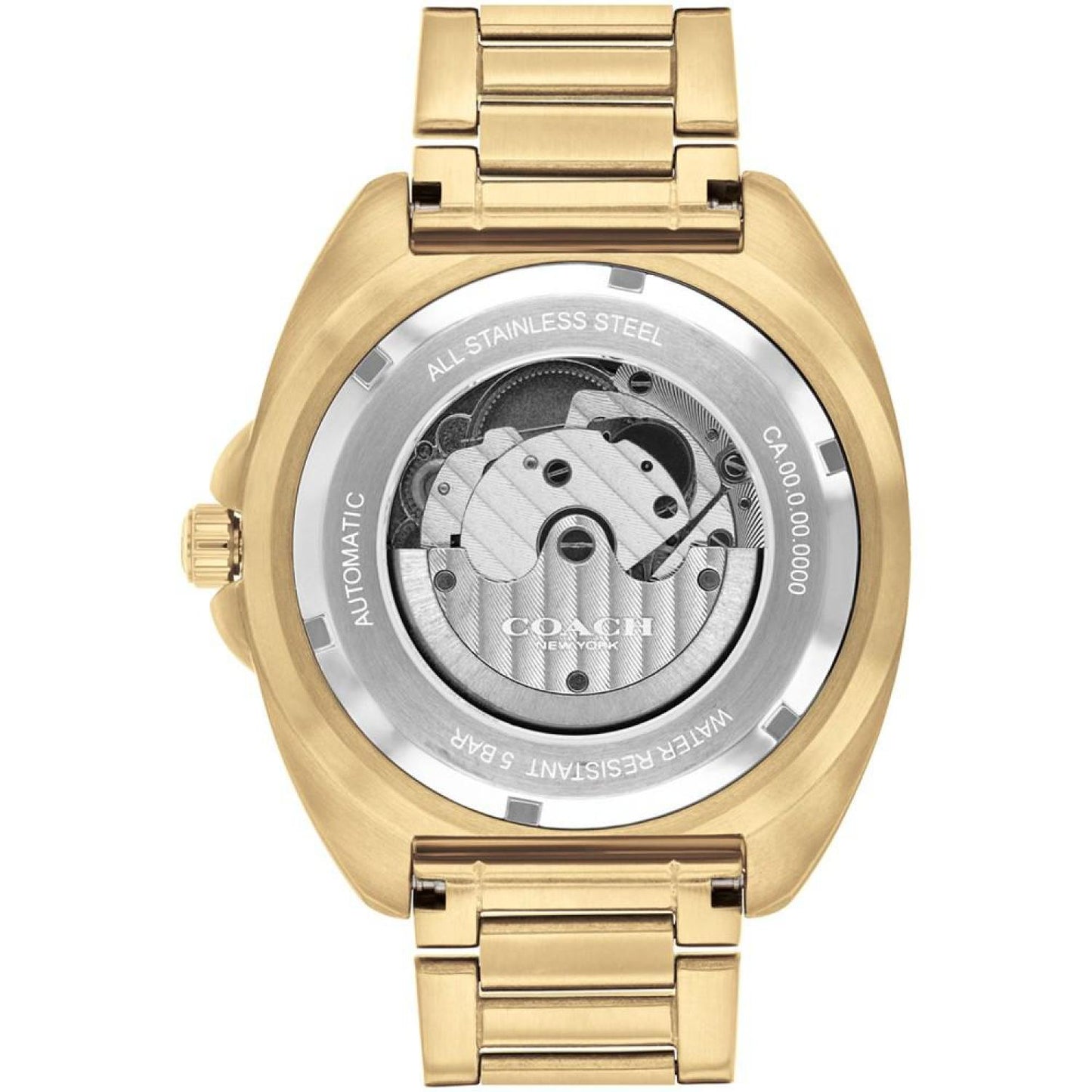 Men's Gold Charter Stainless Steel Watch 44.5mm