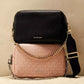 Bryant Medium Leather Double Zip Chain Camera Crossbody