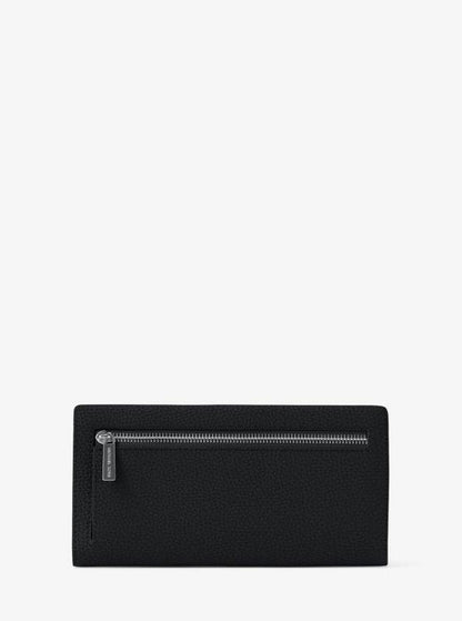 Carson Large Pebbled Leather Wallet