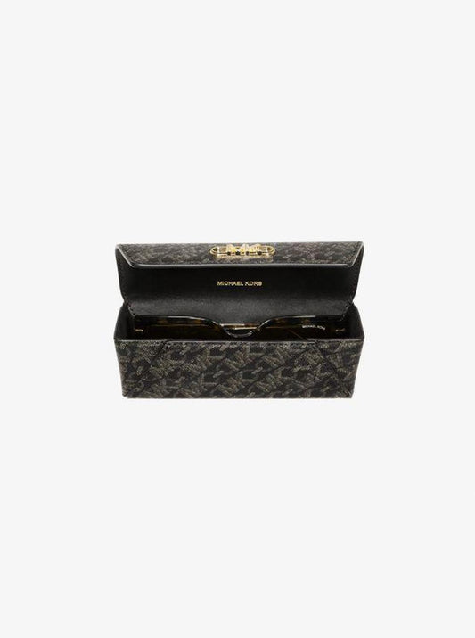 Metallic Empire Monogram Glasses Case