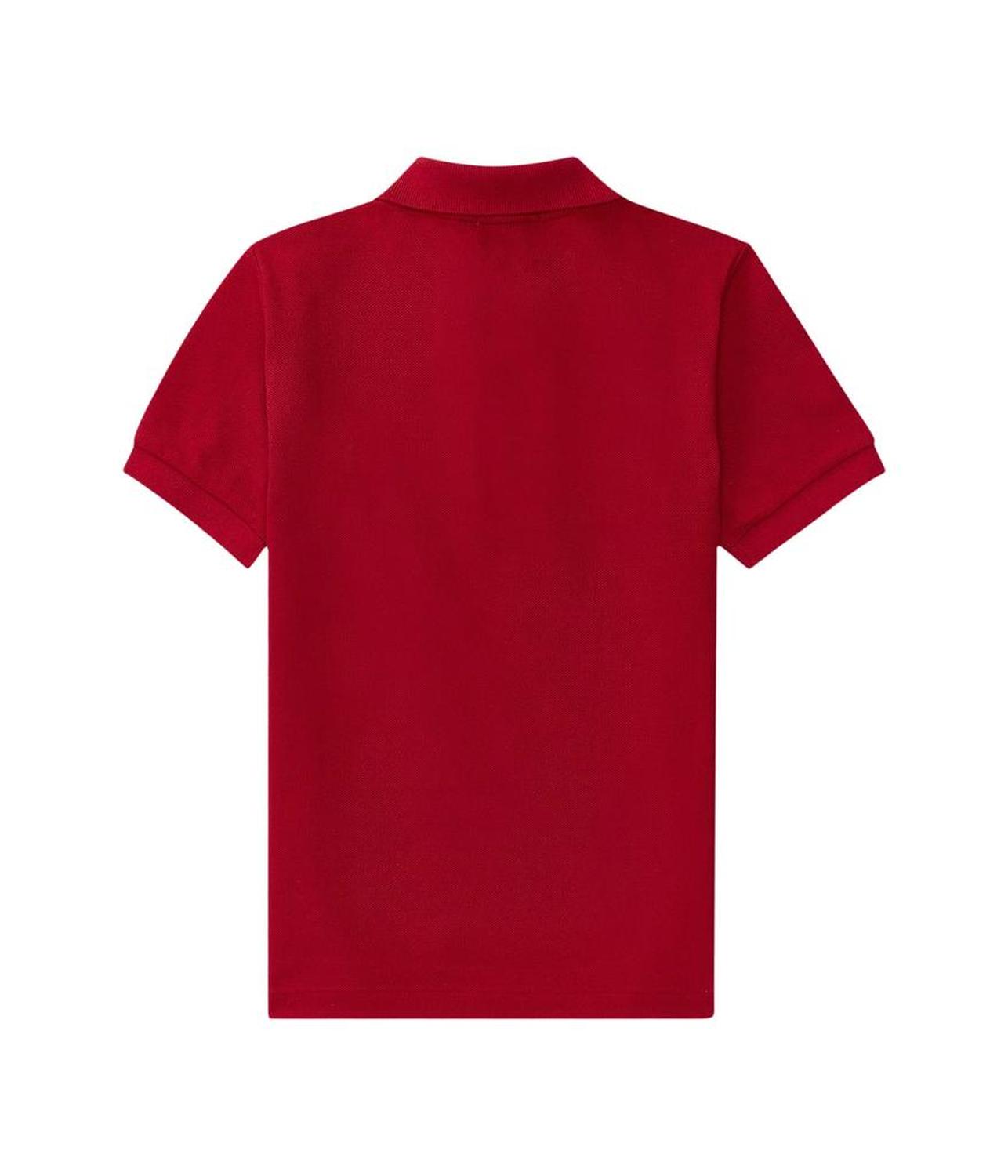 Cotton Mesh Polo Shirt (Big Kids)