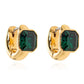 Kate Spade Keep Sparkling Asscher Huggies Earrings