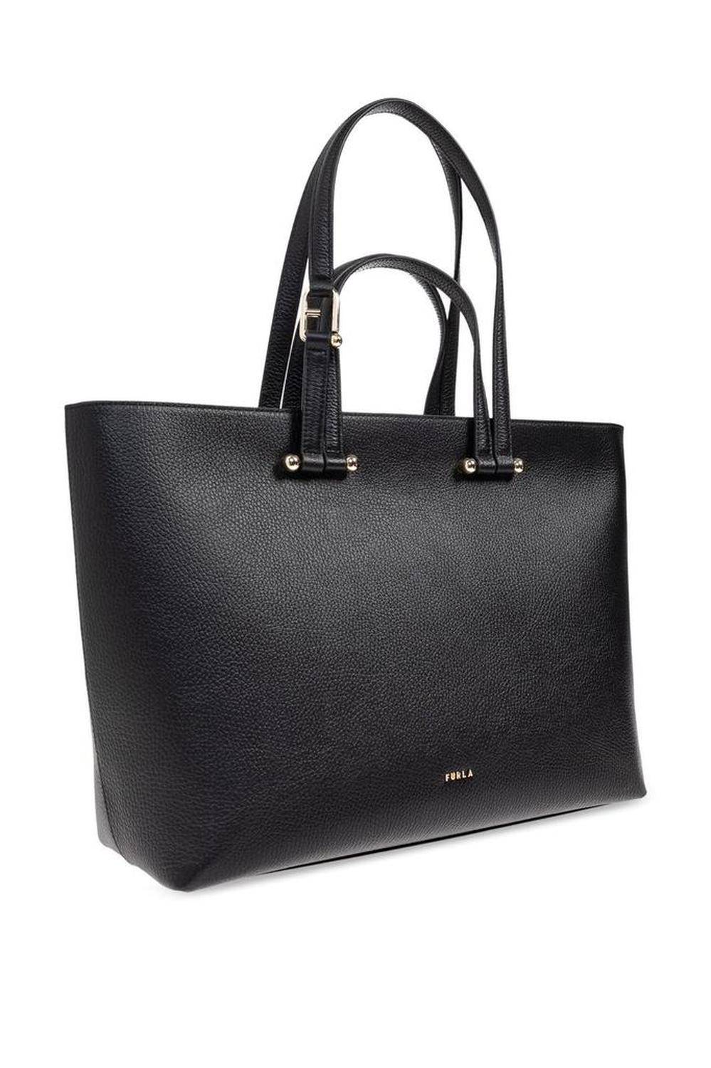 Furla Logo Detailed Top Handle Handbag