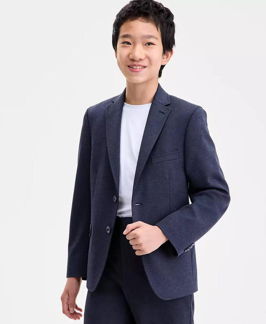 Boys 8-20 Single Breasted Knit Jacket