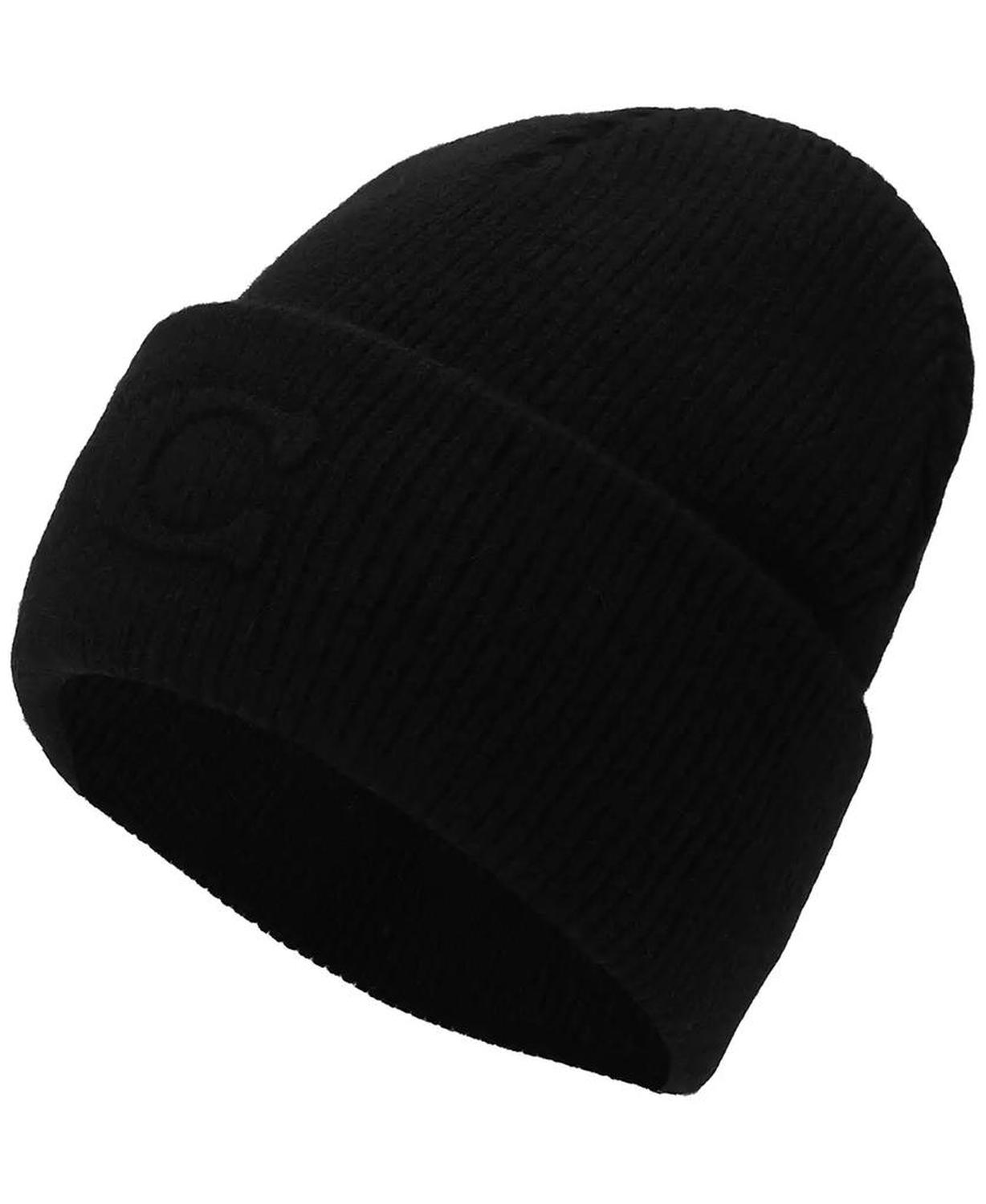 Women's Embossed C-Knit Beanie Hat
