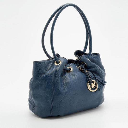 Michael Michael Kors Leather Ring Tassel Tote