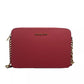 Jet Set Large East West Leather Crossbody Bag  Berry Women's Sorbet