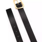 Women's 30mm Molten Metal Buckle Belt
