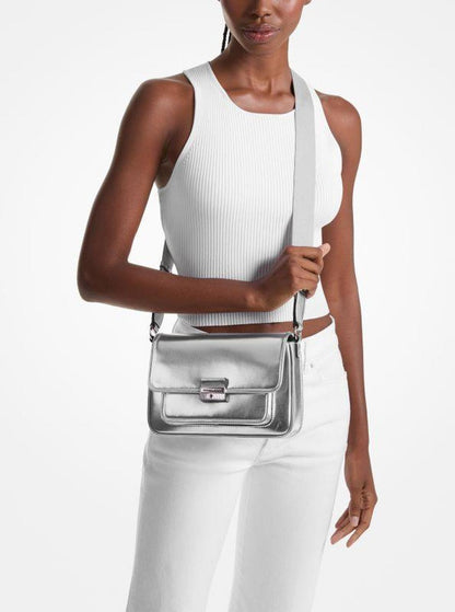 Bradshaw Medium Metallic Messenger Bag