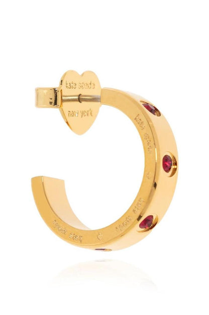 Kate Spade Set In Stone Huggies Earrings