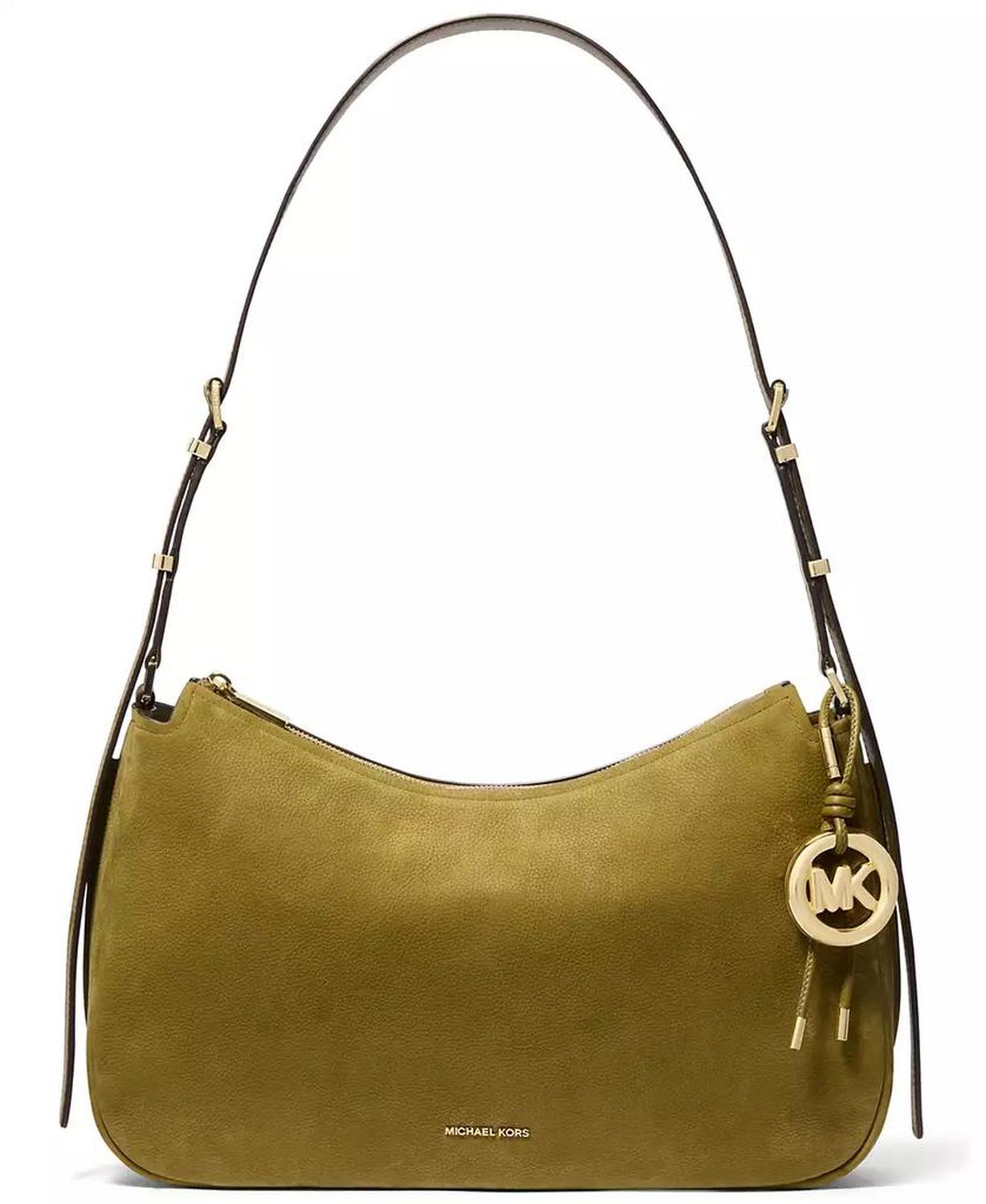 Michael Kors Nolita Medium Nubuck Convertible Shoulder Bag