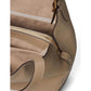 Deco Pebbled Leather Large Shoulder Bag
