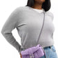 Tabby 20 Quilted Denim Shoulder Bag