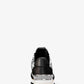 Maddy Zebra Print Signature Logo Trainer