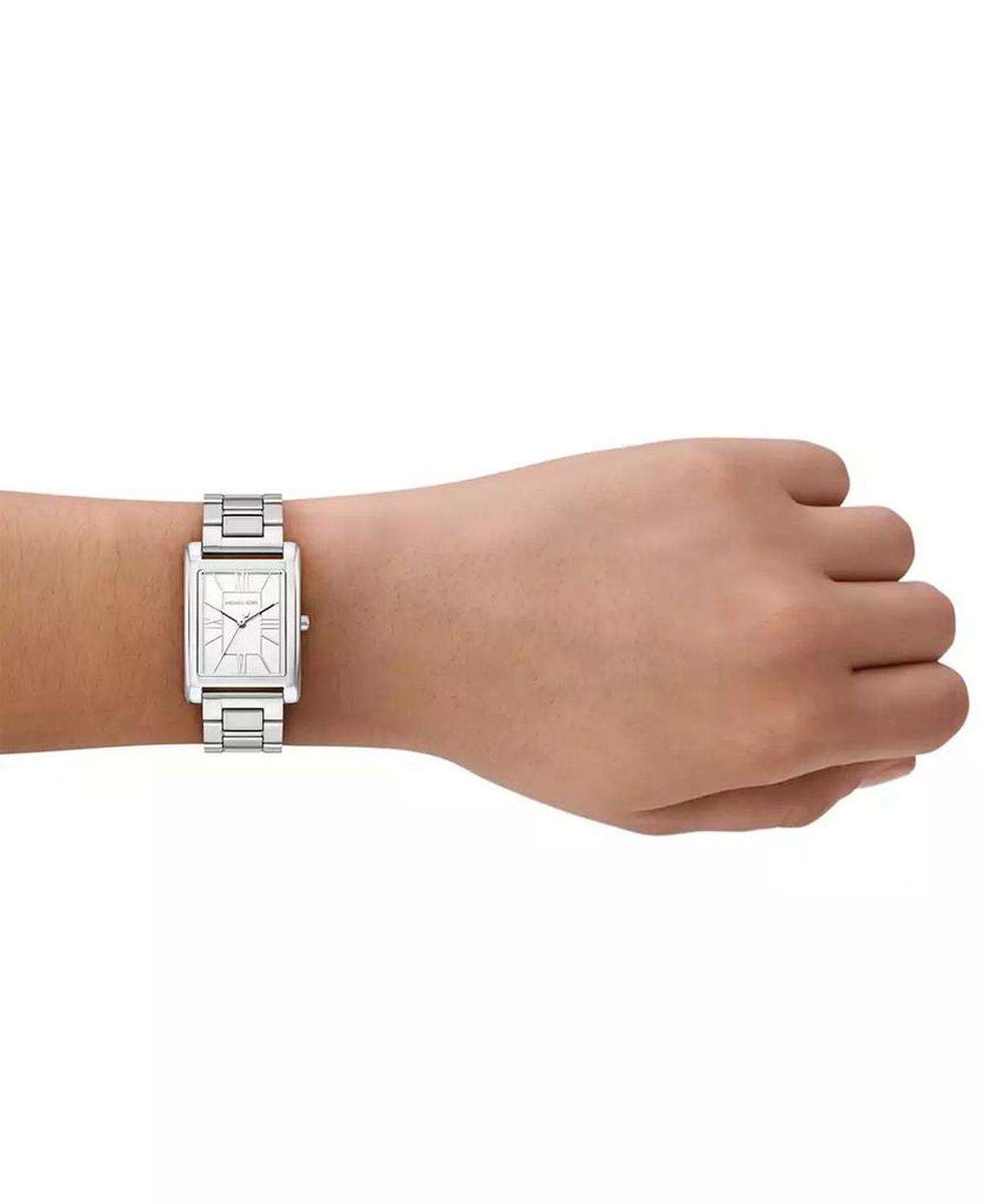 Women's Essex Silver-Tone Stainless Steel Watch, 26x36mm