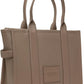 Gray 'The Leather Large' Tote