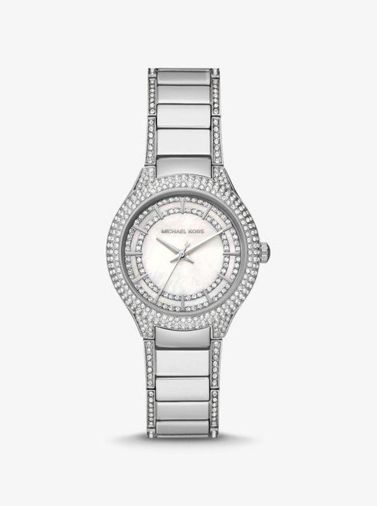 Mini Sylvia Pavé Silver-Tone Watch