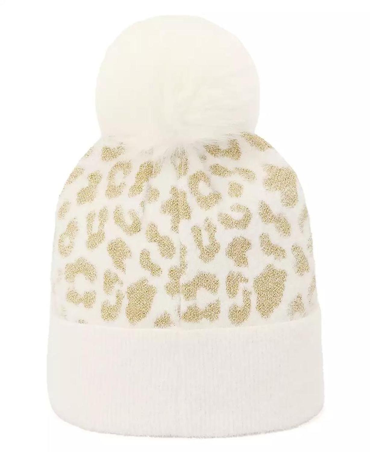 Women's Leopard Cuff Hat