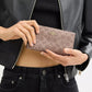 Coach Outlet Slim Zip Wallet In Signature Canvas