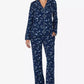 Women's 2-Piece Sleepwear Long-Sleeve Top and Pajama Pants Set
