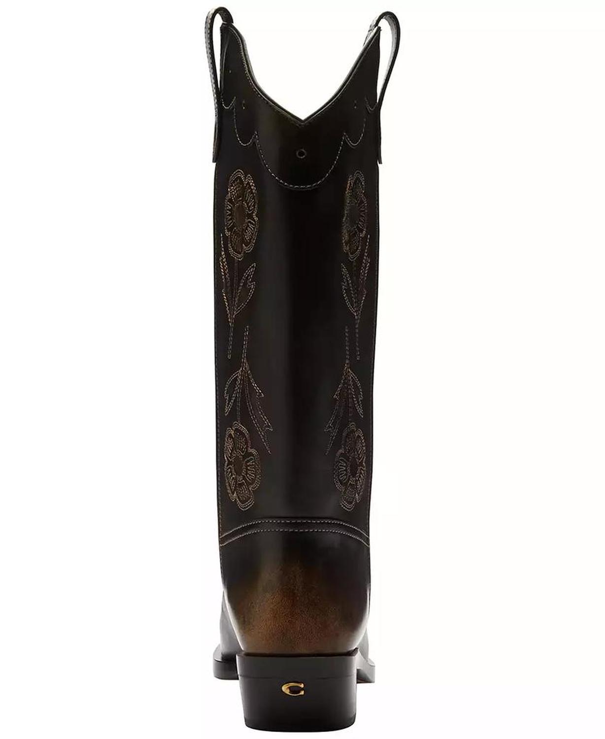 Women's Aria Cowboy Slip-On Tall Boots