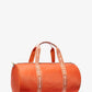 Jet Set Large Logo Tape Nylon Weekender Bag
