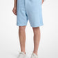Garment-Dyed Cotton Shorts