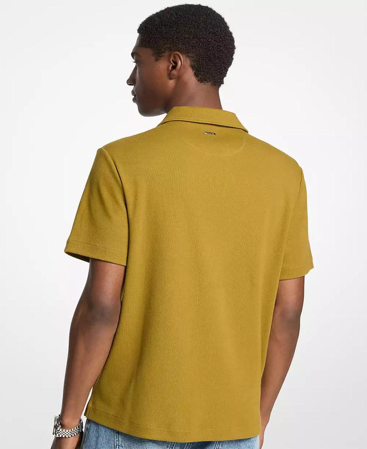 Men's Dense Rib Johnny Collar T-Shirt