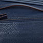Marc Jacobs Navy Leather Recruit Wallet On Strap