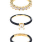 Kate Spade Hint Of Shimmer Stacking Ring Set