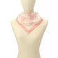 Women's Spring Pansies Silk Bandana Scarf