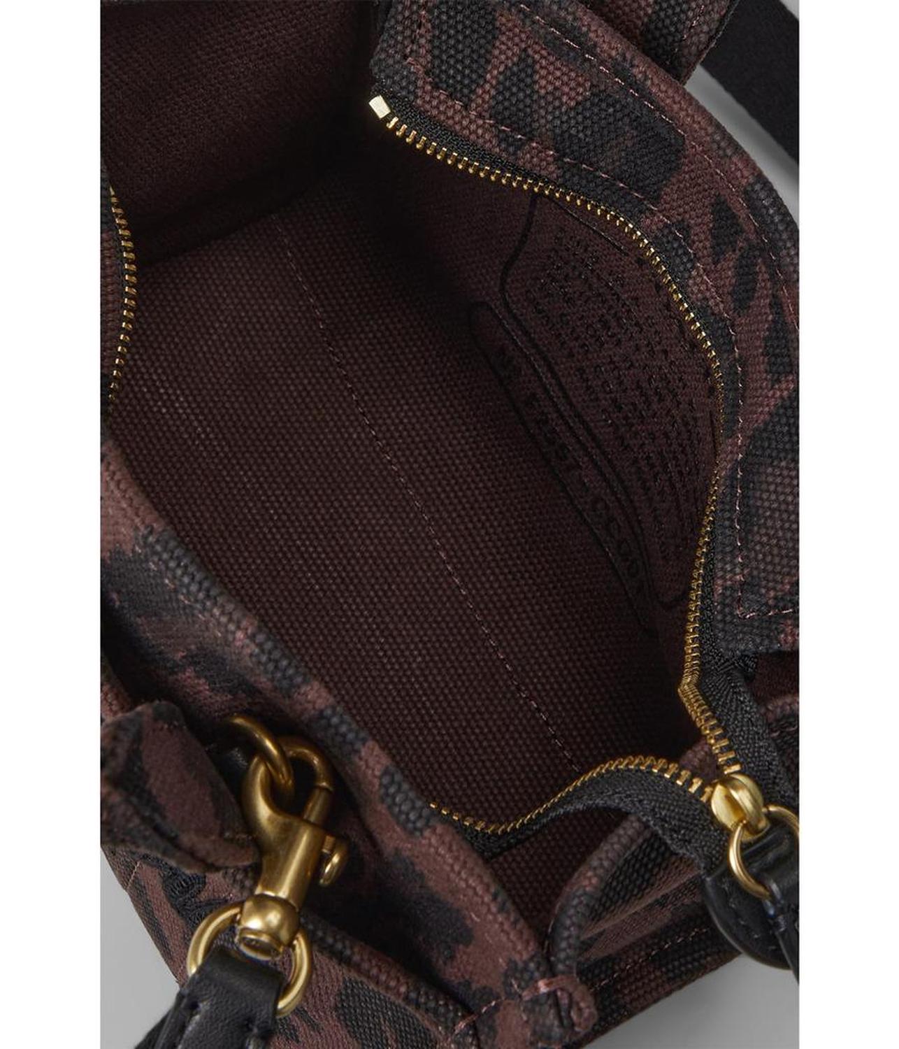 Cargo Tote Bag 20 With Leopard Print