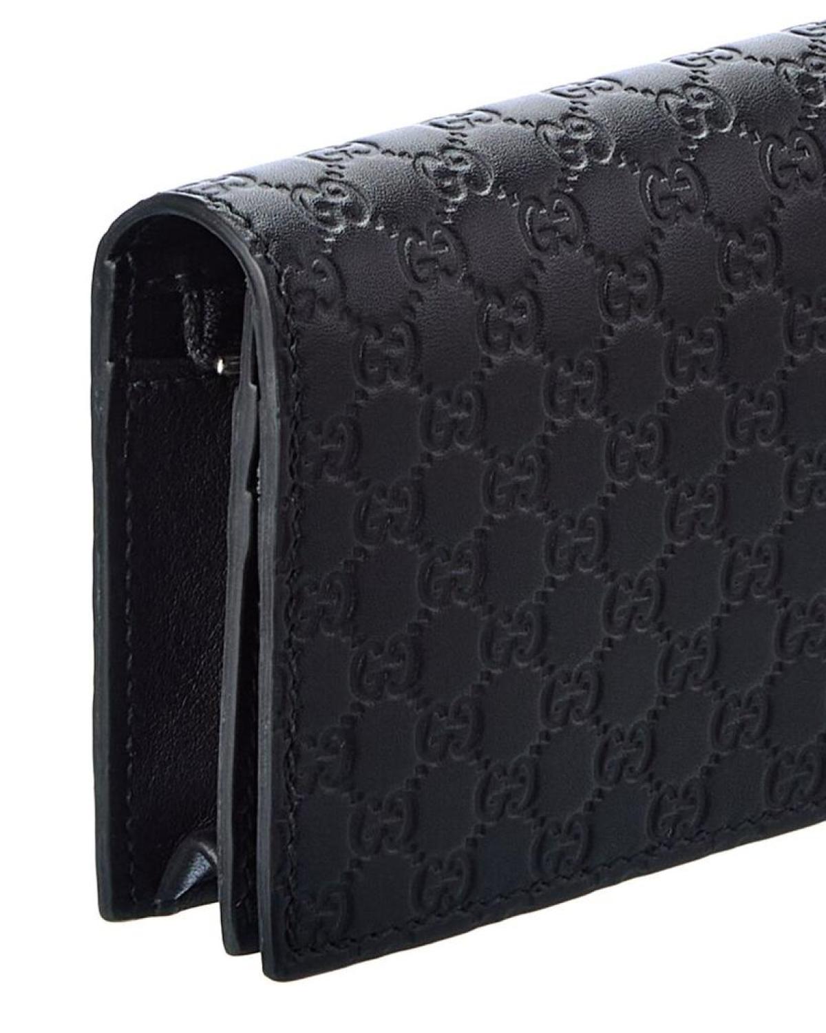 Gucci GG Leather Bifold Wallet