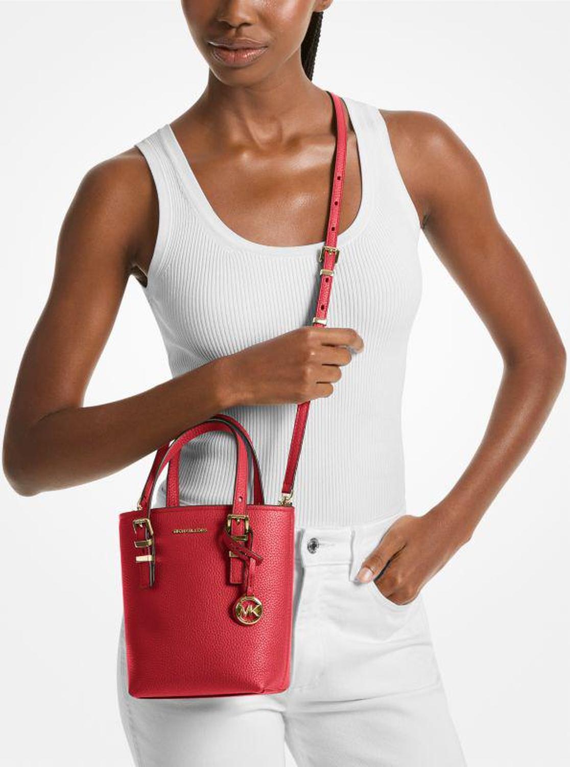 Quinn Extra-Small Pebbled Leather Tote Bag