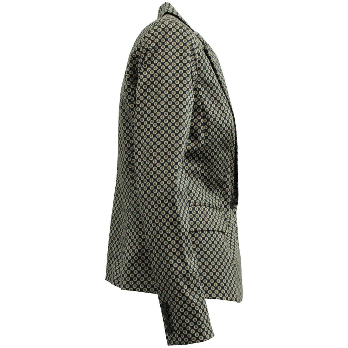 Michael Kors Printed Blazer in Black Viscose