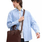 Men's Carlyle Polished Pebble Brief Bag