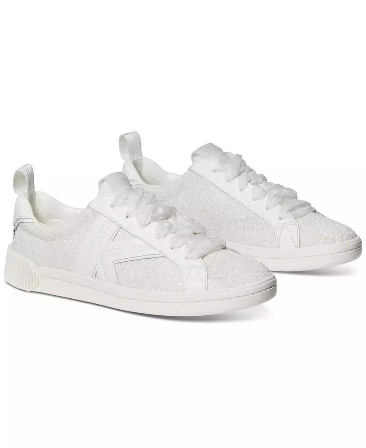 Women's K As In Kate Chunky Glitter Court Sneakers