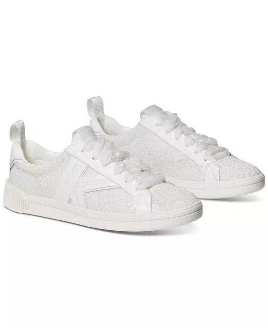 Women's K As In Kate Chunky Glitter Court Sneakers