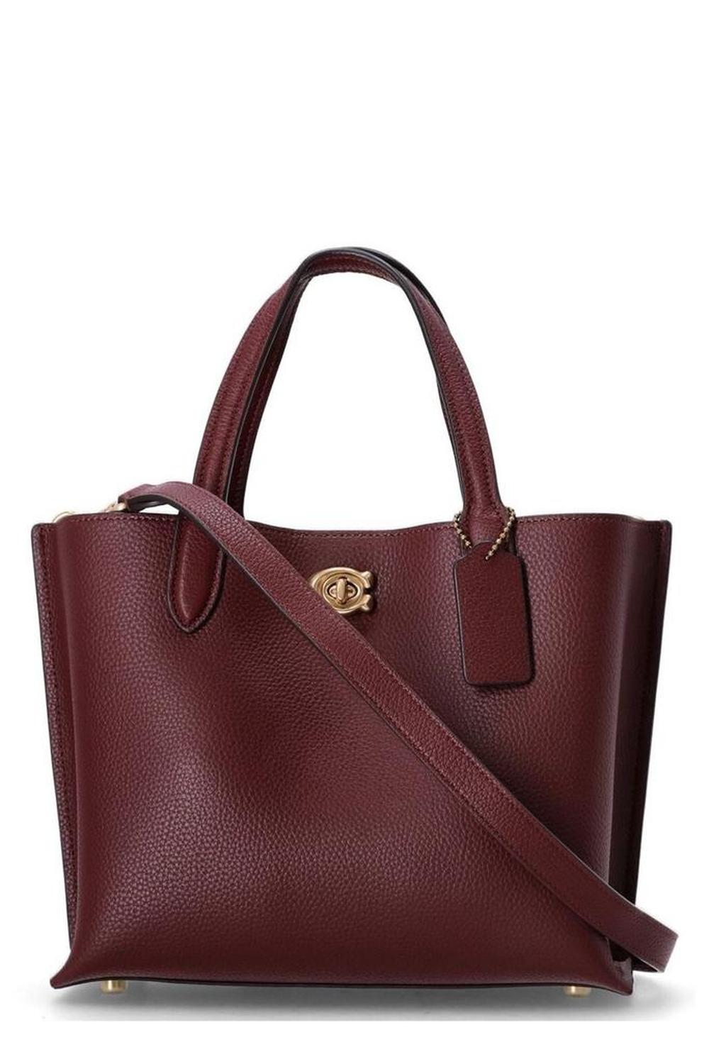 Coach Willow Twist-Lock Tote Bag