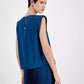 Women's Solid-Color Sleeveless Blouse