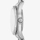 Petite Lexington Pavé Silver-Tone Watch