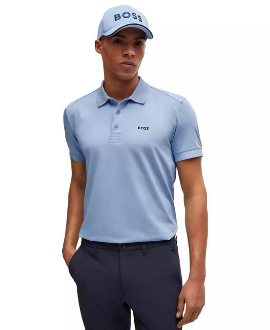 Men's Striped Tape Insert Polo Shirt