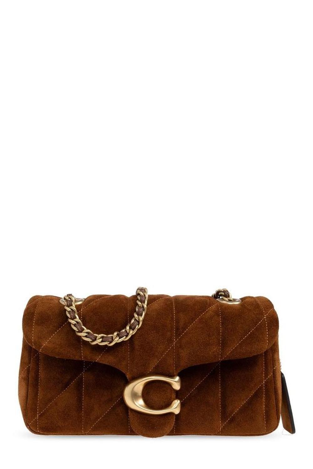 Coach Tabby Quilted Chain Linked Crossbody Bag