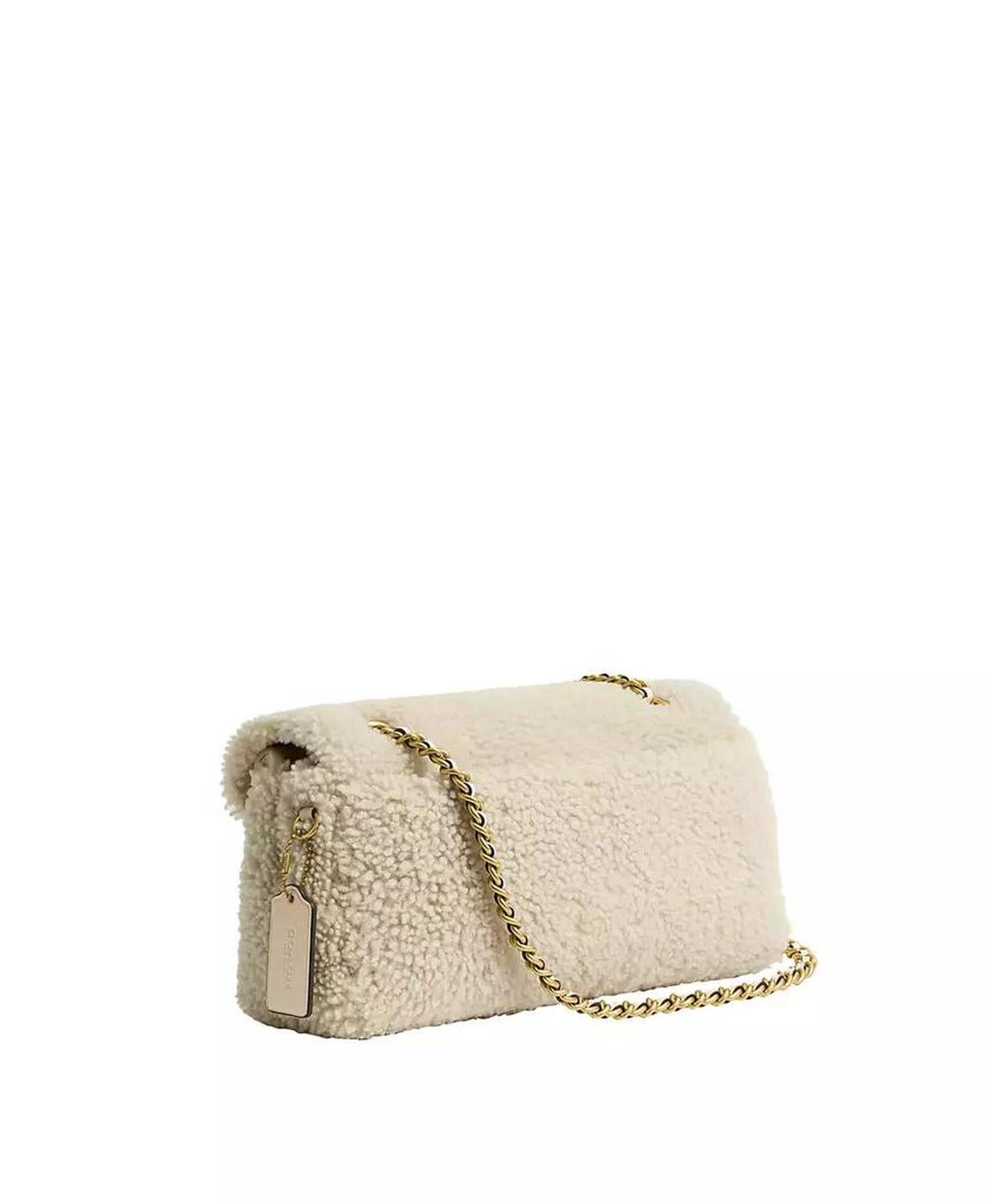 Tabby Medium Shearling Shoulder Bag 26