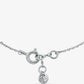 Precious Metal-Plated Sterling Silver Cubic Zirconia Bracelet