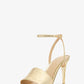 Elyse Crackled Metallic Leather Sandal