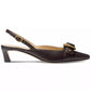 Jaden Kitten Sling Pumps